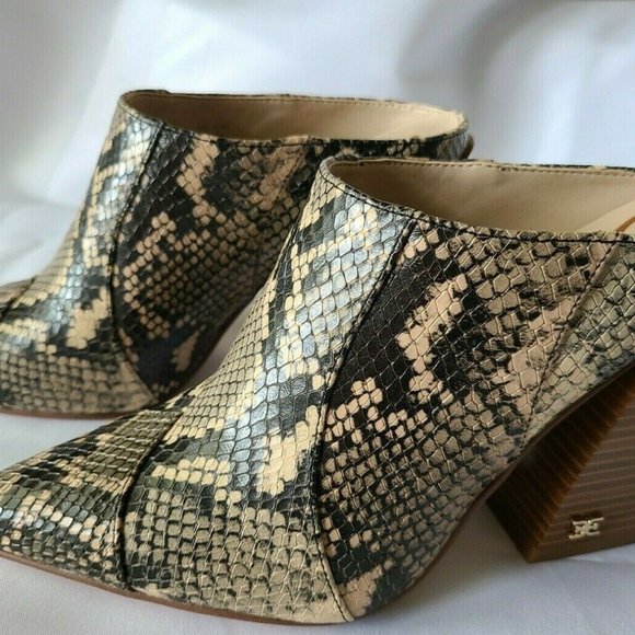 NEW Sam Edelman Reverie 2 Python Snake Size 6 M - Picture 2 of 5